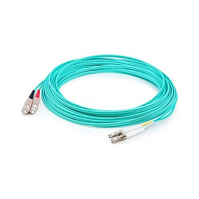 Add-On 3m Sc/lc M/m Om4 Aqua Fiber Patch Cbl (ADDSCLC3M5OM4TAA)