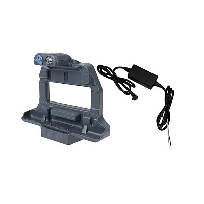 Gamber Johnson Kit: Getac Zx70 Charging Cradle (7160-1135-01) And Getac Power Adapter - Bares Wire (#7300-0474) (7170068602)
