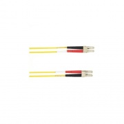 Black Box Om4 50/125 Multimode Fiber Optic Patch Cable - Ofnp Plenum, Lc To Lc, Yellow, 20-m (65.6-ft.), Gsa, Taa, Non-returnable/non-cancelable (FOCMPM4-020M-LCLC-YL)
