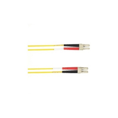 Black Box Om4 50/125 Multimode Fiber Optic Patch Cable - Ofnp Plenum, Lc To Lc, Yellow, 20-m (65.6-ft.), Gsa, Taa, Non-returnable/non-cancelable (FOCMPM4020MLCLCYL)