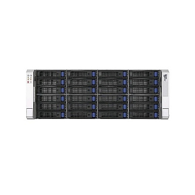 Sans Digital Rs-series Rs424x12 4u 24 Bay Sas Expander Jbod With Redundant Power Supply (KTRS424X12)