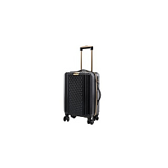 Ecoprintq St Tropez Hard Sided Luggage 22inch (SLSTPHLBKSM)