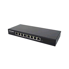 Intellinet 8-pt Gigabit Poe+ Switch W/ Poe Passthru (561679)