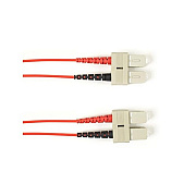 Black Box 62.5 Mm Fo Ptch Cbl Duplx Pvc Red Scsc 9 Ft (FOCMR62SCSCRD9)