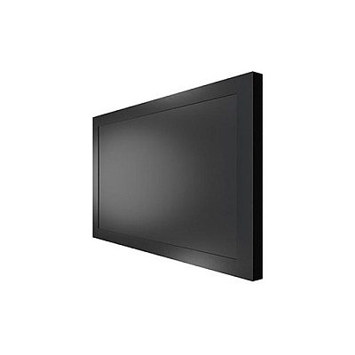 Chief Manufacturing 55 Inch Landscape Wall Kiosk Black (LW55UB)