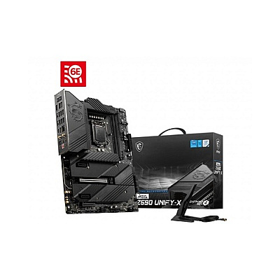MSI Supports 10th Gen Intel Core Processors, 11th Gen Intel Core Processors, Pentium Gold And Celeron Processors, Lga 1200, Intel Z590 Chipset (Z590UNIFYX)