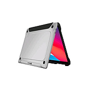 Max Cases Extreme Shell-l For Macbook Air 13ft (2018/19/20 W/touch Id - M1 Chip) (black/clear) (APESLMBA13MBCLR)