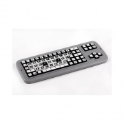 Protect Computer Products Clevy Contrast Keyboard Us Int. Uppercase Usb (102526)