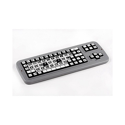 Protect Computer Products Clevy Contrast Keyboard Us Int. Uppercase Usb (102526)