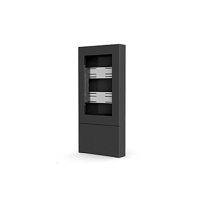 Chief Manufacturing 43 Inch Portrait Floor Kiosk Black (LF43UBP)