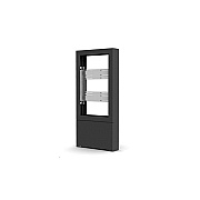 Chief Manufacturing 43 Inch B2b Portrait Floor Kiosk Black (LF43UBPB2B)