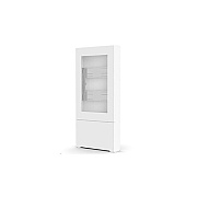 Chief Manufacturing 43 Inch Portrait Floor Kiosk White (LF43UWP)