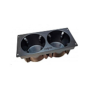 Havis Self-adjusting Double Cup Holder (fixed Mount) (CUP21004)