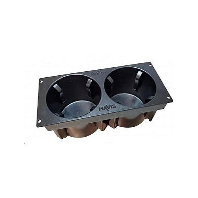 Havis Self-adjusting Double Cup Holder (fixed Mount) (CUP21004)