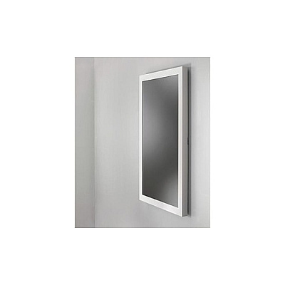 Chief Manufacturing 50 Inch Portrait On-wall Kiosk W/glass Wht (LW50UWPG)