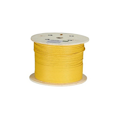 Black Box Cat6a 650-mhz Stranded Ethernet Bulk Cable - Unshielded (utp), Cm Pvc, Poe, Yellow, 1000-ft. (304.8-m) Spool, Gsa, Taa (C6ABC50STRYL1000)