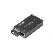 Black Box Fast Ethernet Media Converter 10/100-mbps Copper To 100-mbps Simplex Singlemode Fiber,1550/1310nm,20km,sc,gsa,taa (LHC029AR4)