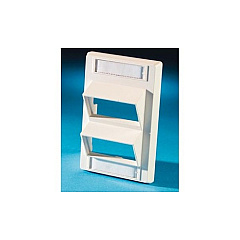 Leviton Fp,sii,2-1u,angl,sg, Fg Wht (40300664)