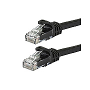 Monoprice Cat5e 24awg Utp Patch Cable_ 5ft Black (11352)