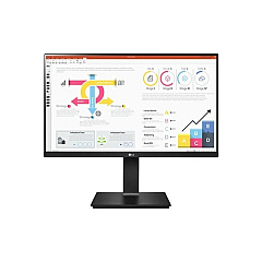 LG 24inmonitor,2560x1440,16:9ips,usb-c,hdmi,dp (24BP75QB)