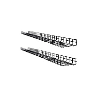 Tripp Lite Wire Mesh Cable Tray 150 X 50 X 1500mm 6 (SRWB6210X2STR)
