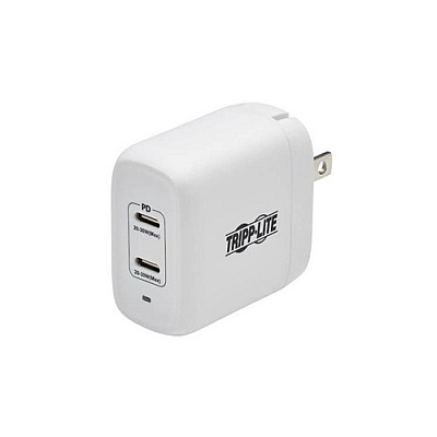 Tripp Lite 2-port Usb-c Wall Charger Gan 40w Pd 3.0 (U280W0240C2G)