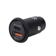 Manhattan - Strategic 2-port Power Delivery Car Charger-25w (102414)