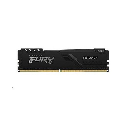 Kingston 16gb 2666mhz Ddr4 Cl16 Dimm Fury Beast Black (KF426C16BB/16)