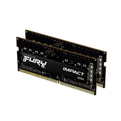 Kingston 16gb 2666mhz Ddr4 Cl15 Sodimm (kit Of 2) Fury Impact (KF426S15IBK2/16)