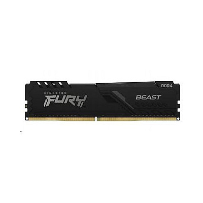 Kingston 16gb 3200mhz Ddr4 Cl16 Dimm 1gx8 Fury Beast Black (KF432C16BB1/16)