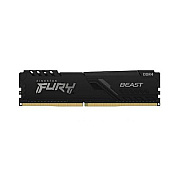 Kingston 64gb 3200mhz Ddr4 Cl16 Dimm (kit Of 2) Fury Beast Black (KF432C16BBK2/64)