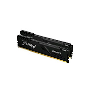 Kingston 8gb 3200mhz Ddr4 Cl16 Dimm (kit Of 2) Fury Beast Black (KF432C16BBK2/8)