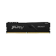 Kingston 16gb 3733mhz Ddr4 Cl19 Dimm (kit Of 2) Fury Beast Black (KF437C19BBK2/16)