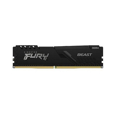 Kingston 16gb 3733mhz Ddr4 Cl19 Dimm (kit Of 2) Fury Beast Black (KF437C19BBK2/16)
