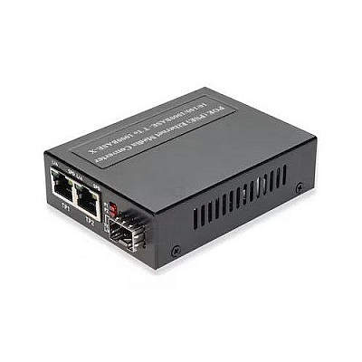 Add-On 1g-tx(rj-45) X2 To 1 Open Sfp Port Poe (ADDGMC2RJSFPPOE)