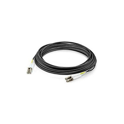 Add-On 30m Lc M/m Black Om4 Fiber Ofnr Ptch Cbl (ADDLCLC30M5OM4BK)