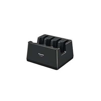 Panasonic 4-bay Battery Charger For Fz-g2. Includes Ac Adapter And Power Cord (FZVCBG21M)