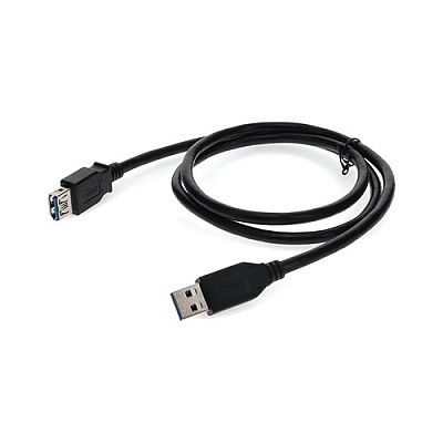Add-On 6ft Usb 3.0 (a) M/f Black Cable (USB3EXTAA6AO)