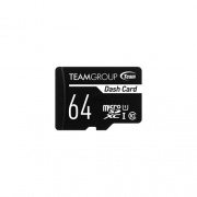 Tech Data Corporation Teamgroup Microsdxc Dash Card 64gb Uhs-i U1 Class 10 Flash Memory Card With Adapter (TDUSDX64GUHS03)