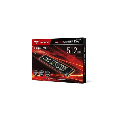 Tech Data Teamgroup T-force Cardea Zero Z330 M.2 2280 512gb Pcie Gen 3.0 X4 With Nvme 1.3 Internal Solid State Drive (ssd) Retail W/heat Sticker (TM8FP8512G0C311)