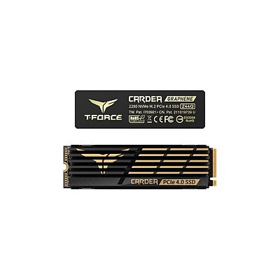 Tech Data Teamgroup T-force Cardea Z44q M.2 2280 2tb Pcie Gen4.0 X4 Nvme 1.4 Internal Solid State Drive (ssd) Retail W/heat Sink/sticker (TM8FPQ002T0C327)