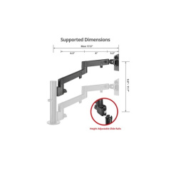 SIIG Replaceable Articulating Separate Arm (CE-MT3G11-S1)