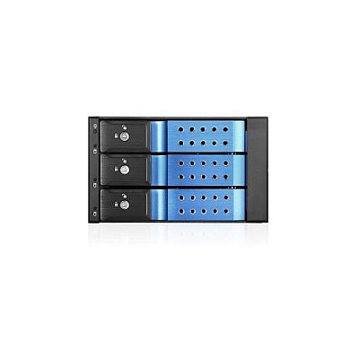 Istarusa 2x5.25 To 3x3.5 12gb/s Cage Blu (BPNDE230HDBLUE)