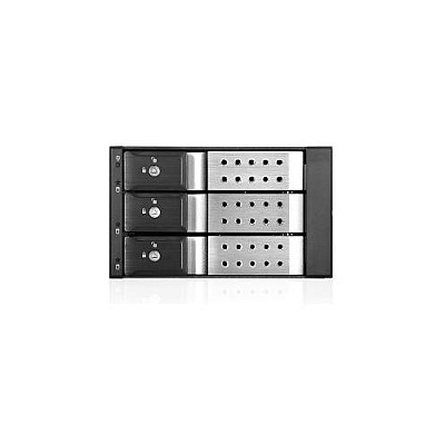 Istarusa 2x5.25 To 3x3.5 12gb/s Cage Sil (BPNDE230HDSIL)