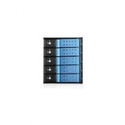 Istarusa 3x5.25 To 5x3.5 12gb/s Cage Blu (BPNDE350HDBLUE)