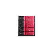 Istarusa 3x5.25 To 5x3.5 12gb/s Cage Red (BPNDE350HDRED)