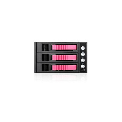 Istarusa 2x5.25 To 3x3.5 12g Rack Red (BPU230HDRED)