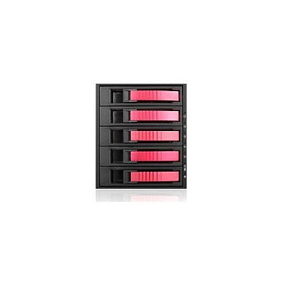 Istarusa 3x5.25 To 5x3.5 12g Rack Red (BPU350HDRED)