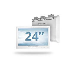 Cybernet Manufacturing 24in Battery Powered Med Grade Monitor (CYBERMEDXB24K)