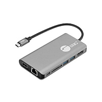 SIIG Usb-c 7-in-1 Mst Dockng Pd 100w (JUDK0F11S1)